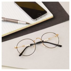 Black Gold Oval Full Rim – Eyeglass